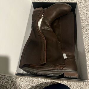 Lane Bryant Brown Boots Sz 11EW